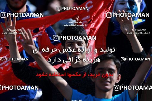 1018954, Tehran, Iran, لیگ برتر فوتبال ایران، Persian Gulf Cup، Week 25، Second Leg، Esteghlal 1 v 0 Persepolis on 2018/03/01 at Azadi Stadium