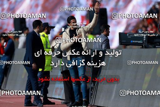 1019084, Tehran, Iran, لیگ برتر فوتبال ایران، Persian Gulf Cup، Week 25، Second Leg، Esteghlal 1 v 0 Persepolis on 2018/03/01 at Azadi Stadium