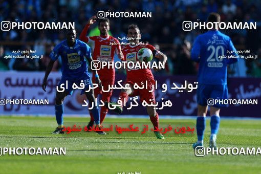 1019074, Tehran, Iran, Iran Pro League، Persian Gulf Cup، 2017-18 season، Second Leg، Week 25، Esteghlal ۱ v ۰ Persepolis on 2018/03/01 at Azadi Stadium