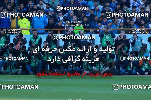 1019033, Tehran, Iran, Iran Pro League، Persian Gulf Cup، 2017-18 season، Second Leg، Week 25، Esteghlal ۱ v ۰ Persepolis on 2018/03/01 at Azadi Stadium