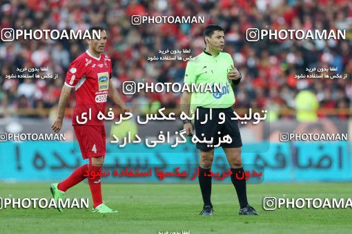 1141174, Tehran, Iran, Iran Pro League، Persian Gulf Cup، 2017-18 season، Second Leg، Week 25، Esteghlal ۱ v ۰ Persepolis on 2018/03/01 at Azadi Stadium