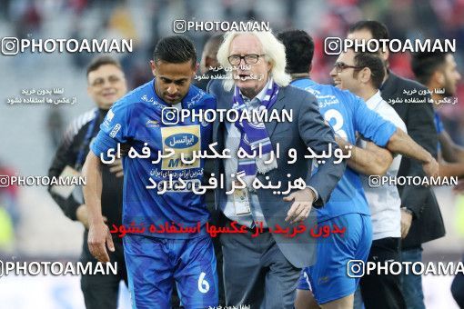 1141191, Tehran, Iran, لیگ برتر فوتبال ایران، Persian Gulf Cup، Week 25، Second Leg، Esteghlal 1 v 0 Persepolis on 2018/03/01 at Azadi Stadium