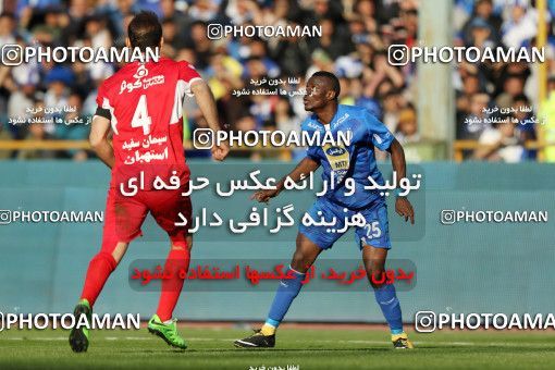 1140935, Tehran, Iran, Iran Pro League، Persian Gulf Cup، 2017-18 season، Second Leg، Week 25، Esteghlal ۱ v ۰ Persepolis on 2018/03/01 at Azadi Stadium