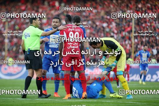 1140874, Tehran, Iran, Iran Pro League، Persian Gulf Cup، 2017-18 season، Second Leg، Week 25، Esteghlal ۱ v ۰ Persepolis on 2018/03/01 at Azadi Stadium