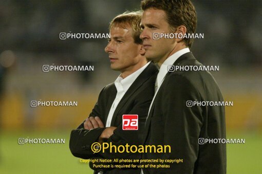 2106172, Tehran, Iran, International friendly match، Iran 0 - 2 Germany on 2004/10/09 at Azadi Stadium