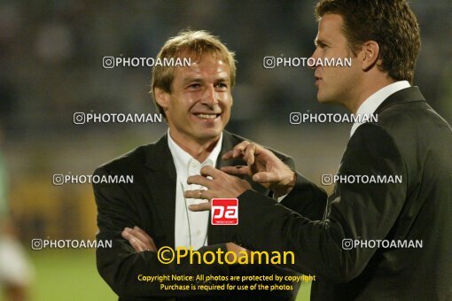 2106174, Tehran, Iran, International friendly match، Iran 0 - 2 Germany on 2004/10/09 at Azadi Stadium