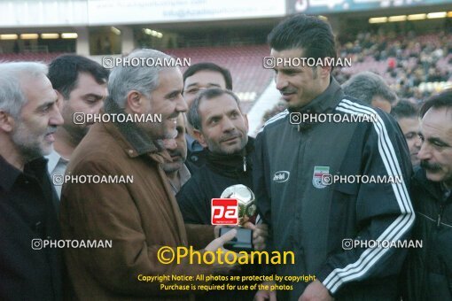 2107098, Tehran, Iran, International friendly match، Iran 2 - 1 Bosnia on 2005/02/02 at Azadi Stadium