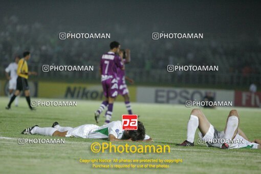 1930407, Tehran, Iran, AFC Champions League 2005, Quarter-final, Turning Play, Pas 3 v 3 Al Ain FC on 2005/09/21 at Shahid Dastgerdi Stadium