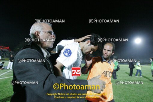 1930417, Tehran, Iran, AFC Champions League 2005, Quarter-final, Turning Play, Pas 3 v 3 Al Ain FC on 2005/09/21 at Shahid Dastgerdi Stadium