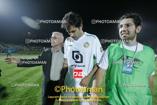 1930418, Tehran, Iran, AFC Champions League 2005, Quarter-final, Turning Play, Pas 3 v 3 Al Ain FC on 2005/09/21 at Shahid Dastgerdi Stadium