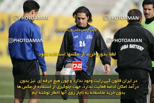 1931921, Tehran, Iran, Iran Pro League، Persian Gulf Cup، 2005-06 season، First Leg، Week 15، Pas ۰ v ۰ Saba Battery on 2005/12/22 at Shahid Dastgerdi Stadium