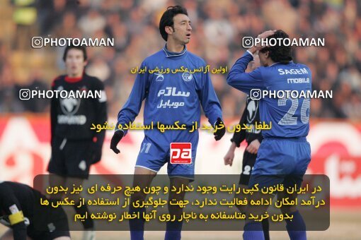 1932878, Mashhad, Iran, Iran Pro League، Persian Gulf Cup، 2005-06 season، Second Leg، Week 18، Aboumoslem ۱ v ۰ Esteghlal on 2006/01/19 at Samen Stadium