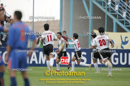 1946624, Tehran,Sabashahr, Iran, AFC Champions League 2006, Group stage, Group C, First Leg، Saba Battery 1 v 2 Al-Karamah SC on 2006/03/22 at Saba Shahr Stadium