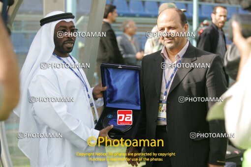 1946376, Tehran,Sabashahr, Iran, AFC Champions League 2006, Group stage, Group C, First Leg، Saba Battery 2 v 2 Al Wahda FC on 2006/04/12 at Saba Shahr Stadium