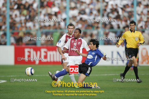 1946482, Tehran,Sabashahr, Iran, AFC Champions League 2006, Group stage, Group C, First Leg، Saba Battery 2 v 2 Al Wahda FC on 2006/04/12 at Saba Shahr Stadium