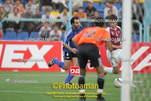 1946719, Tehran,Sabashahr, Iran, AFC Champions League 2006, Group stage, Group C, First Leg، Saba Battery 2 v 2 Al Wahda FC on 2006/04/12 at Saba Shahr Stadium