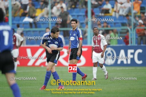 1946758, Tehran,Sabashahr, Iran, AFC Champions League 2006, Group stage, Group C, First Leg، Saba Battery 2 v 2 Al Wahda FC on 2006/04/12 at Saba Shahr Stadium