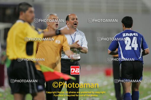 1946406, Abu Dhabi, United Arab Emarates, AFC Champions League 2006, Group stage, Group C, Second Leg، Al Wahda FC 2 v 4 Saba Battery on 2006/04/26 at Al Nahyan Stadium