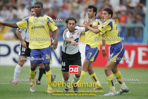 1946192, Tehran,Sabashahr, Iran, AFC Champions League 2006, Group stage, Group C, Turning Play، Saba Battery 4 v 1 Al-Gharafa SC on 2006/05/03 at Saba Shahr Stadium