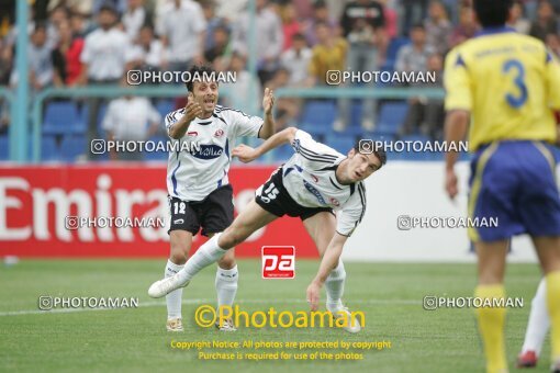 1946344, Tehran,Sabashahr, Iran, AFC Champions League 2006, Group stage, Group C, Turning Play، Saba Battery 4 v 1 Al-Gharafa SC on 2006/05/03 at Saba Shahr Stadium