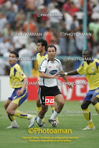 1946379, Tehran,Sabashahr, Iran, AFC Champions League 2006, Group stage, Group C, Turning Play، Saba Battery 4 v 1 Al-Gharafa SC on 2006/05/03 at Saba Shahr Stadium