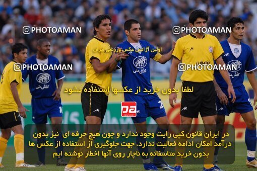 1999002, Tehran, Iran, Iran Pro League، Persian Gulf Cup، 2016-17 season، First Leg، Week 3، Esteghlal 3 v 2 Fajr-e Sepasi Shiraz on 2006/09/21 at Azadi Stadium