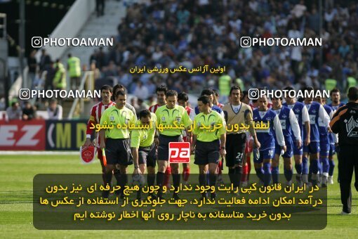 2000929, Tehran, Iran, لیگ برتر فوتبال ایران، Persian Gulf Cup، Week 8، First Leg، Persepolis 2 v 1 Esteghlal on 2006/11/03 at Azadi Stadium