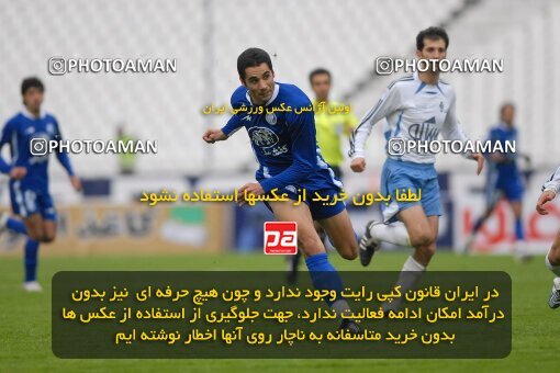 2004491, Tehran, Iran, لیگ برتر فوتبال ایران، Persian Gulf Cup، Week 13، First Leg، 2006/12/17، Esteghlal 0 - 1 Paykan