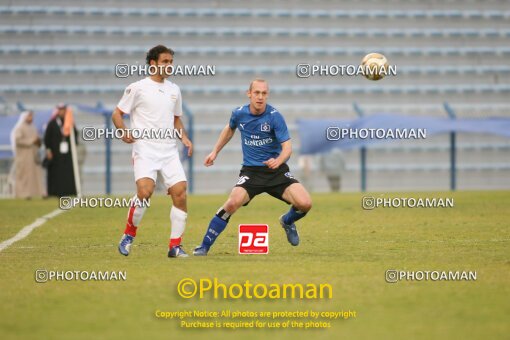 2119744, Dubai, United Arab Emarates, International friendly match، Iran 1 - 2 Hamburger SV on 2007/01/08 at Al-Maktoum Stadium