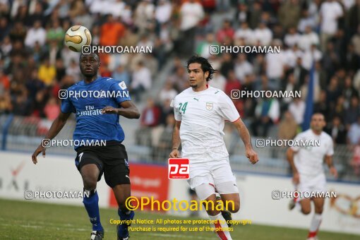 2119751, Dubai, United Arab Emarates, International friendly match، Iran 1 - 2 Hamburger SV on 2007/01/08 at Al-Maktoum Stadium