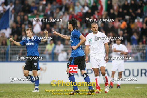 2119794, Dubai, United Arab Emarates, International friendly match، Iran 1 - 2 Hamburger SV on 2007/01/08 at Al-Maktoum Stadium