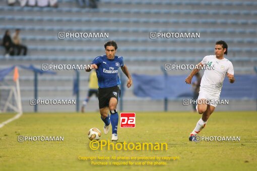 2119809, Dubai, United Arab Emarates, International friendly match، Iran 1 - 2 Hamburger SV on 2007/01/08 at Al-Maktoum Stadium