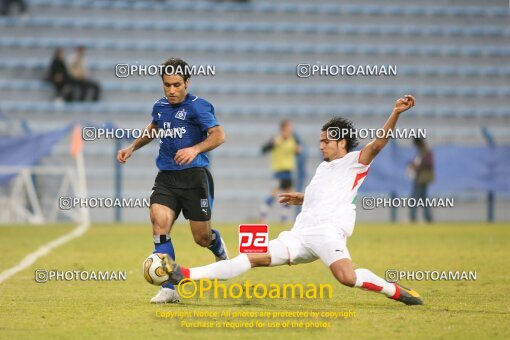 2119810, Dubai, United Arab Emarates, International friendly match، Iran 1 - 2 Hamburger SV on 2007/01/08 at Al-Maktoum Stadium