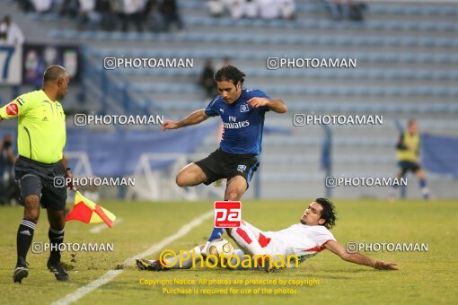 2119812, Dubai, United Arab Emarates, International friendly match، Iran 1 - 2 Hamburger SV on 2007/01/08 at Al-Maktoum Stadium