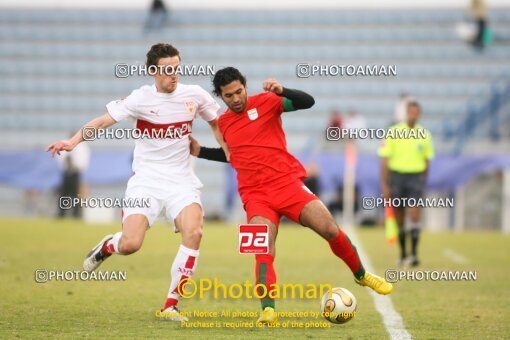 2119949, Dubai, United Arab Emarates, International friendly match، Iran 1 - 0 Stuttgart on 2007/01/10 at Al-Maktoum Stadium