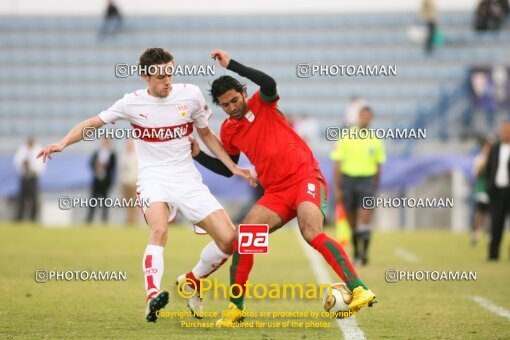 2119950, Dubai, United Arab Emarates, International friendly match، Iran 1 - 0 Stuttgart on 2007/01/10 at Al-Maktoum Stadium