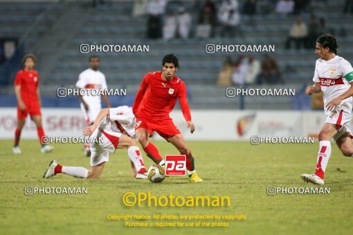 2119991, Dubai, United Arab Emarates, International friendly match، Iran 1 - 0 Stuttgart on 2007/01/10 at Al-Maktoum Stadium