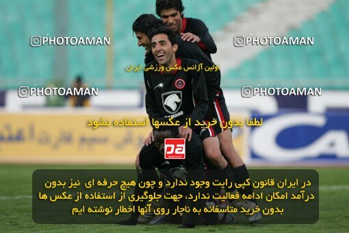 2006869, Tehran, Iran, لیگ برتر فوتبال ایران، Persian Gulf Cup، Week 16، Second Leg، 2007/01/25، Persepolis 3 - 4 Aboumoslem