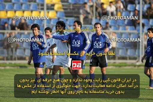 2018225, Tehran,Sabashahr, Iran, Iran Pro League، Persian Gulf Cup، 2016-17 season، Second Leg، Week 24، Saba Battery ۱ v 2 Zob Ahan Esfahan on 2007/04/06 at Saba Shahr Stadium