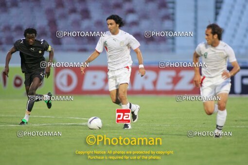 2134517, Tehran, Iran, International friendly match، Iran 4 - 2 Ghana on 2007/06/28 at Azadi Stadium