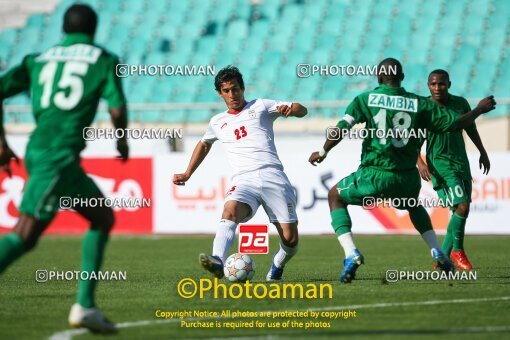 2145401, Tehran, Iran, International friendly match، Iran 3 - 2 Zambia on 2008/05/25 at Azadi Stadium