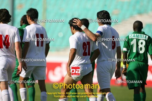 2145427, Tehran, Iran, International friendly match، Iran 3 - 2 Zambia on 2008/05/25 at Azadi Stadium