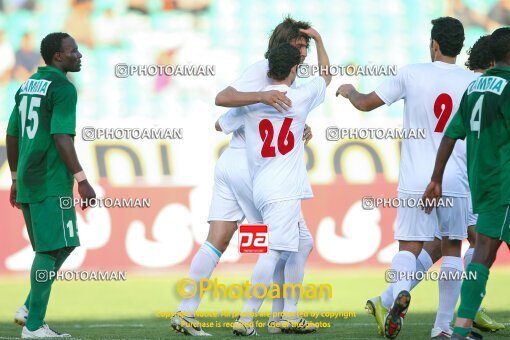 2145506, Tehran, Iran, International friendly match، Iran 3 - 2 Zambia on 2008/05/25 at Azadi Stadium