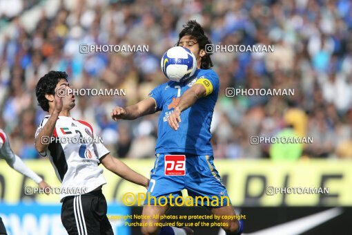 2059483, Tehran, Iran, AFC Champions League 2009, Group stage, Group C, First Leg، Esteghlal 1 v 1 Al Jazira Club on 2009/03/18 at Azadi Stadium