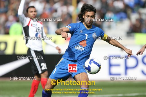 2059487, Tehran, Iran, AFC Champions League 2009, Group stage, Group C, First Leg، Esteghlal 1 v 1 Al Jazira Club on 2009/03/18 at Azadi Stadium