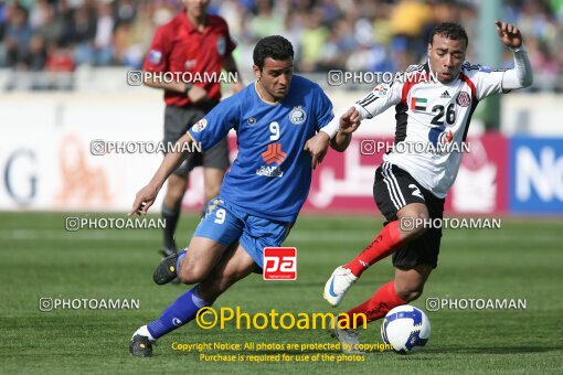 2059492, Tehran, Iran, AFC Champions League 2009, Group stage, Group C, First Leg، Esteghlal 1 v 1 Al Jazira Club on 2009/03/18 at Azadi Stadium