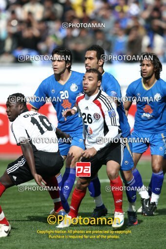 2059627, Tehran, Iran, AFC Champions League 2009, Group stage, Group C, First Leg، Esteghlal 1 v 1 Al Jazira Club on 2009/03/18 at Azadi Stadium