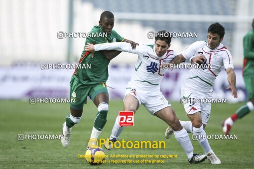 2229617, Tehran, Iran, International friendly match، Iran 1 - 1 Senegal on 2009/04/01 at Azadi Stadium