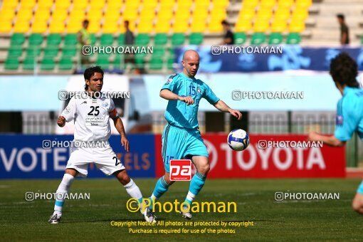 2060683, Qom, Iran, AFC Champions League 2009, Group stage, Group A, First Leg، Saba Qom 0 v 2 Pakhtakor Tashkent FK on 2009/04/07 at Yadegar-e Emam Stadium Qom