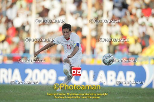 1925621, Calabar, Nigeria, جام جهانی 2009 نوجوانان نیجریه, Group stage, Group C, Iran 2 v 0 Gambia on 2009/10/25 at ورزشگاه اسوئنه